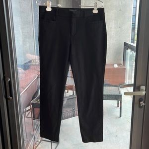 Banana Republic, Black Jackson Fit Slim Ankle Pants